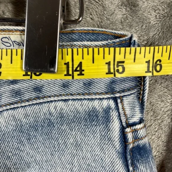 OrSlow 105WZ Jeans Womens Size XS Slim Fit Vintage Wash Made in Japan - Picture 6 of 9
